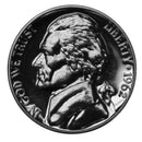 1962 Jefferson Nickel Gem Proof Roll (40 Coins)