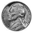 1975 D Jefferson Nickel Choice/Gem BU Roll (40 Coins)