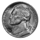 1978 D Jefferson Nickel Choice/Gem BU Roll (40 Coins)