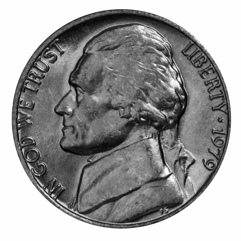 1979 P Jefferson Nickel Choice/Gem BU Roll (40 Coins)