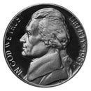 1981 Jefferson Nickel Gem Deep Cameo Proof Roll (40 Coins) Type 2 Clear S