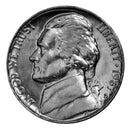 1987 D Jefferson Nickel Choice/Gem BU Roll (40 Coins)