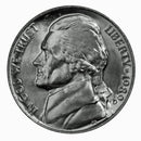 1989 D Jefferson Nickel Choice/Gem BU Roll (40 Coins)