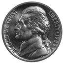 1989-D Full Step FS Gem BU Jefferson Nickel - RARE 6 Steps