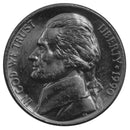 1990-P Full Step FS Gem BU Jefferson Nickel - RARE 6 Steps