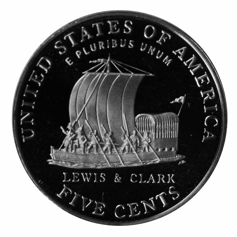 2004 Jefferson Nickel Choice Cameo Proof Keelboat