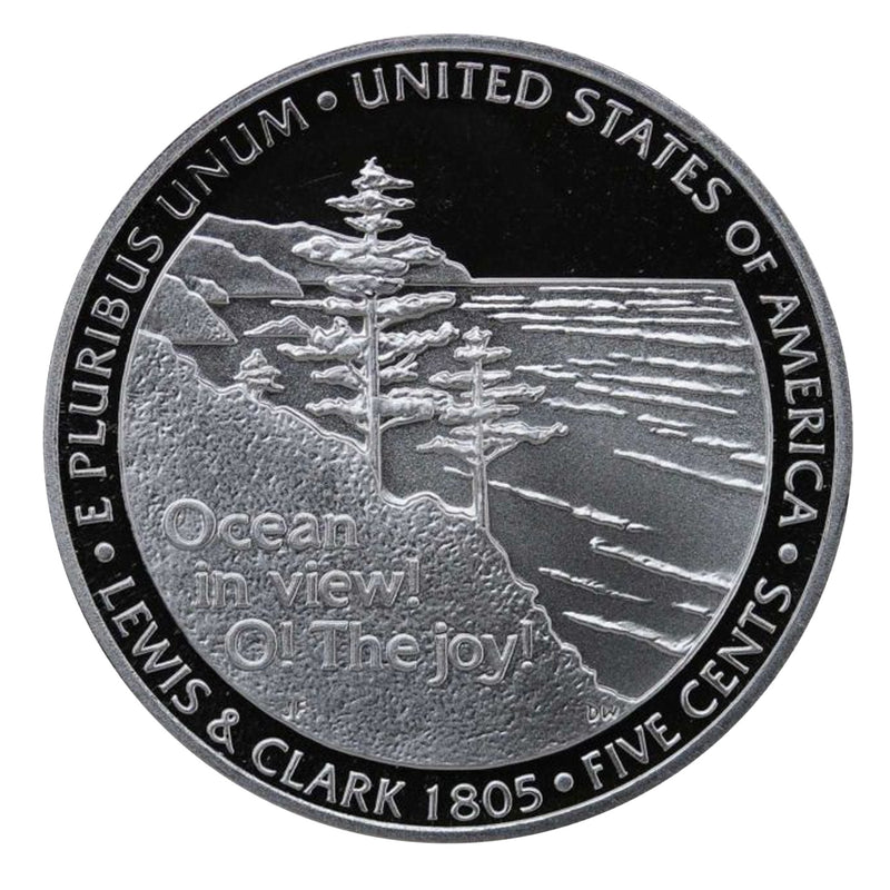 2005 Jefferson Nickel Choice Cameo Proof Ocean View