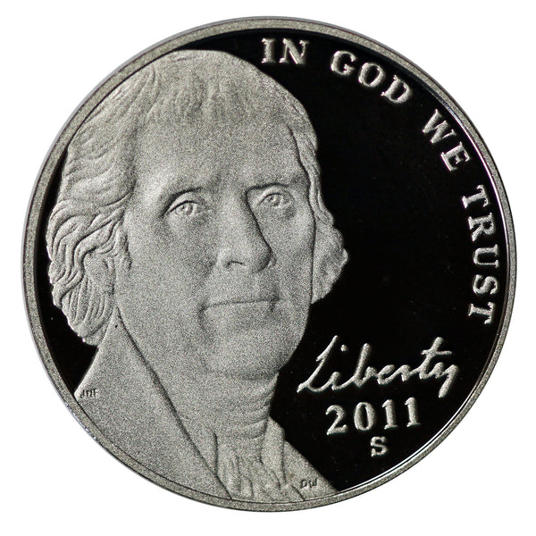 2011 Jefferson Nickel Choice Cameo Proof