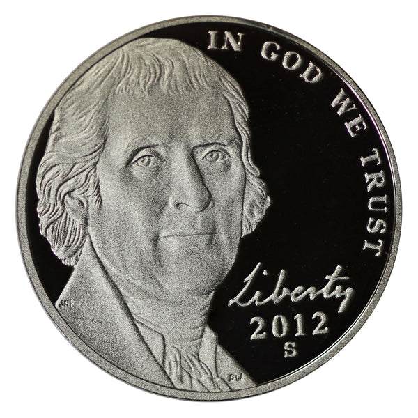 2012 Jefferson Nickel Choice Cameo Proof