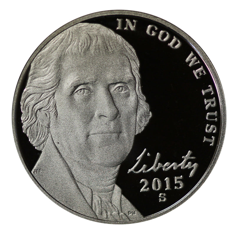 2015 S Jefferson Nickel Gem Proof Roll (40 Coins)