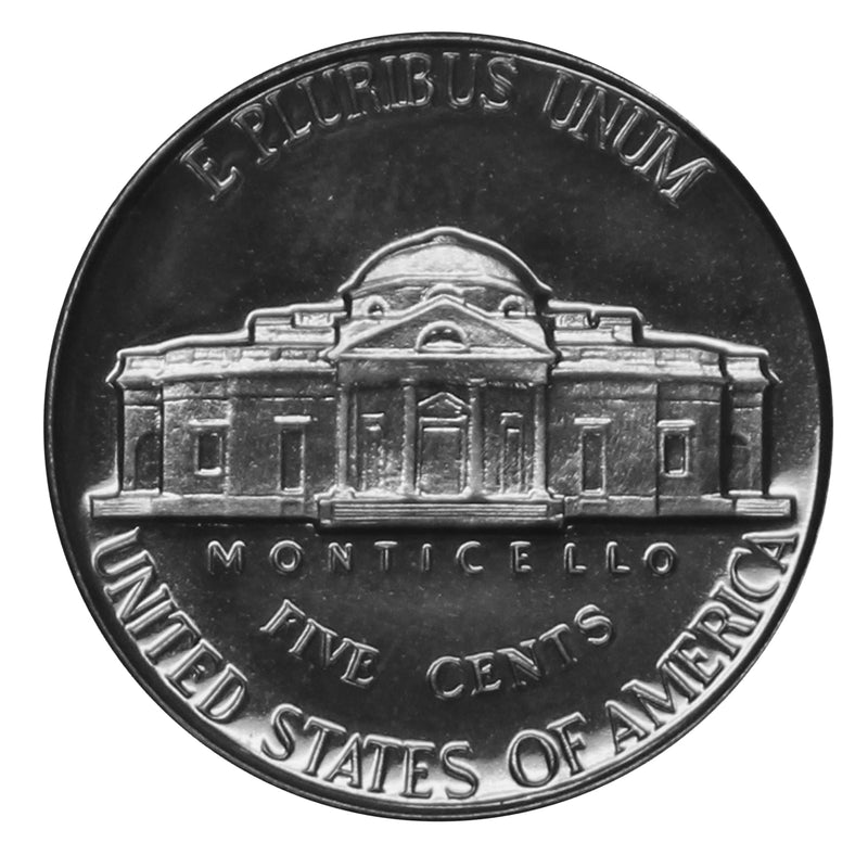 1960 Jefferson Nickel Gem Proof Roll (40 Coins)