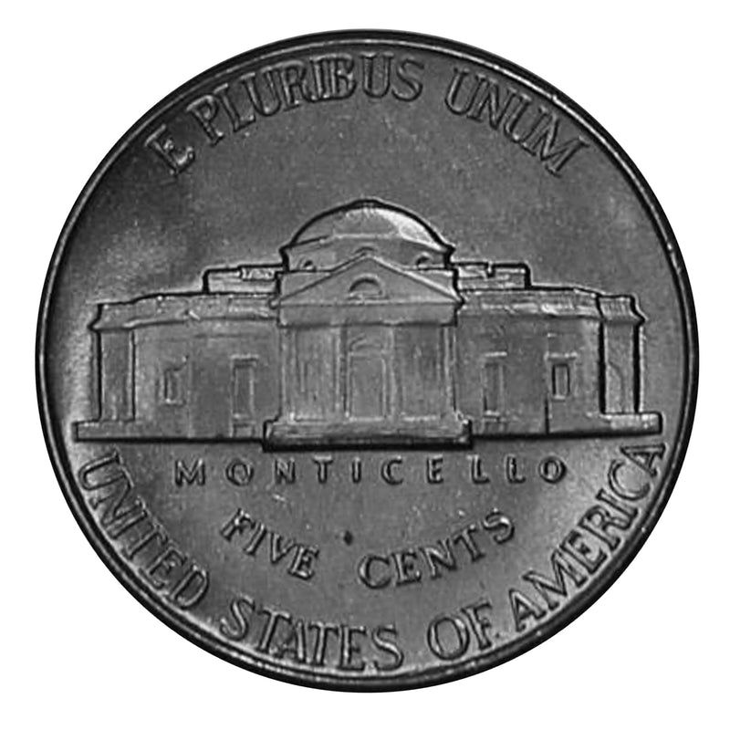 1938 P Jefferson Nickel Choice/Gem BU Roll (40 Coins)
