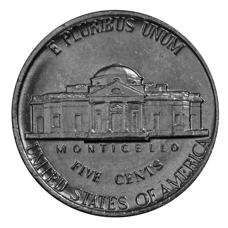 1987 P Jefferson Nickel Choice/Gem BU Roll (40 Coins)