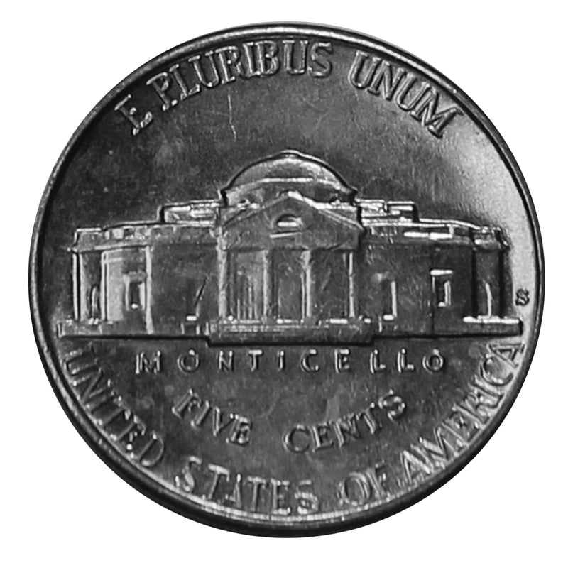 1946 S Jefferson Nickel Choice/Gem BU Roll (40 Coins)