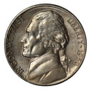 1950 D Jefferson Nickel Circulated Roll (40 Coins) (VG - AU)