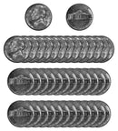 1939 S Jefferson Nickel Choice/Gem BU Roll (40 Coins)