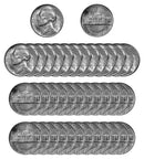 1945 P Silver Jefferson Nickel Choice/Gem BU Roll (40 Coins)