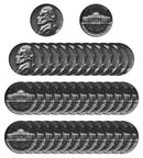 1950 Jefferson Nickel Gem Proof Roll (40 Coins)