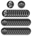 1951 Jefferson Nickel Gem Proof Roll (40 Coins)