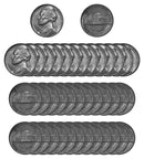 1951 P Jefferson Nickel Choice/Gem BU Roll (40 Coins)