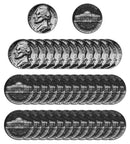 1953 Jefferson Nickel Gem Proof Roll (40 Coins)
