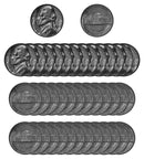 1955 P Jefferson Nickel Choice/Gem BU Roll (40 Coins)