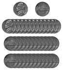 1958 P Jefferson Nickel Choice/Gem BU Roll (40 Coins)