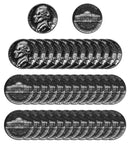 1962 Jefferson Nickel Gem Proof Roll (40 Coins)