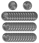 1964 D Jefferson Nickel Choice/Gem BU Roll (40 Coins)