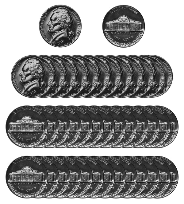 1967 SMS Nickel Roll (40 Coins)