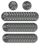 1972 D Jefferson Nickel Choice/Gem BU Roll (40 Coins)