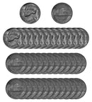 1975 P Jefferson Nickel Choice/Gem BU Roll (40 Coins)