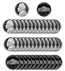 1976 S Jefferson Nickel Gem Proof Roll (40 Coins)