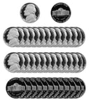 1979 Jefferson Nickel Gem Deep Cameo Proof Roll (40 Coins) Type 1 Filled S