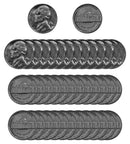 1980 P Jefferson Nickel Choice/Gem BU Roll (40 Coins)