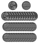 1981 P Jefferson Nickel Choice/Gem BU Roll (40 Coins)