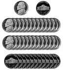 1983 S Jefferson Nickel Gem Proof Roll (40 Coins)