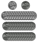 1986 D Jefferson Nickel Choice/Gem BU Roll (40 Coins)