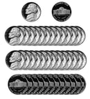 1987 S Jefferson Nickel Gem Proof Roll (40 Coins)