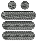 1989 D Jefferson Nickel Choice/Gem BU Roll (40 Coins)