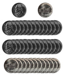 1992 D Jefferson Nickel Choice/Gem BU Roll (40 Coins)