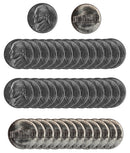 1996 P Jefferson Nickel Choice/Gem BU Roll (40 Coins)