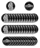 1998 S Jefferson Nickel Gem Proof Roll (40 Coins)