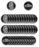 2001 S Jefferson Nickel Gem Proof Roll (40 Coins)