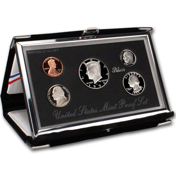 1996 Premier Silver Proof Set (OGP) 5 coins