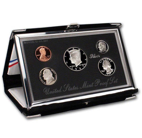 1997 Premier Silver Proof Set (OGP) 5 coins