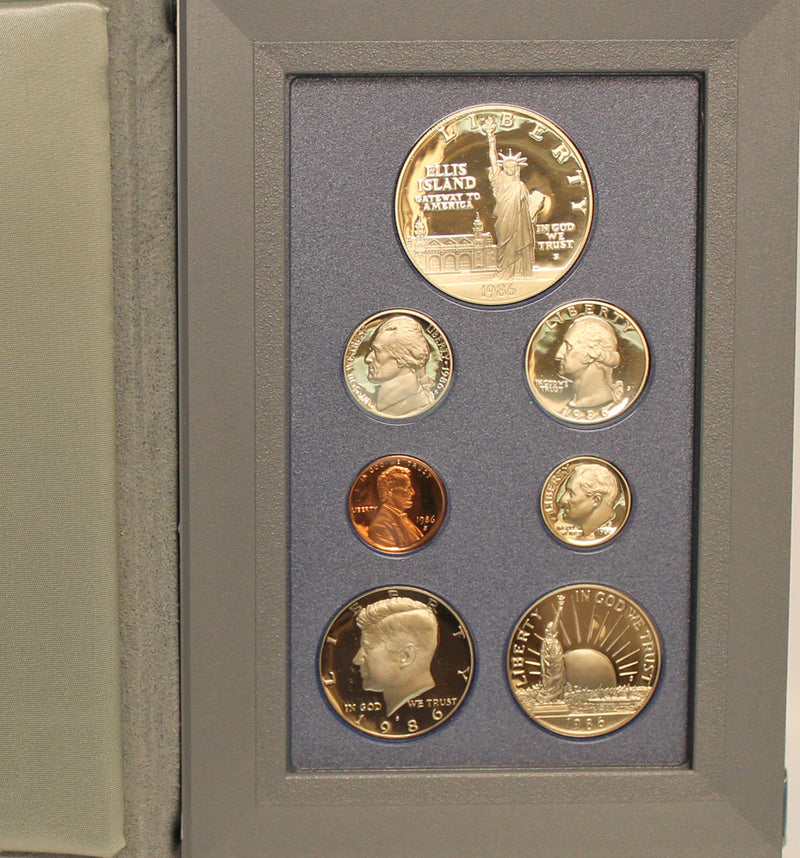 1986 Prestige Proof Set (OGP) 7 coins