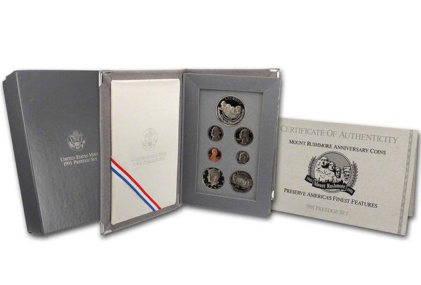 1991 Prestige Proof Set (OGP) 7 coins