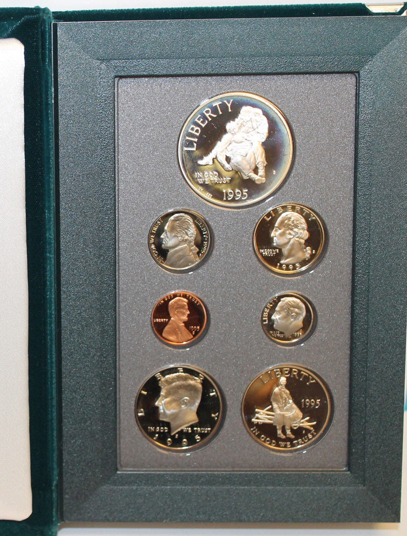 1995 Prestige Proof Set (OGP) 7 coins