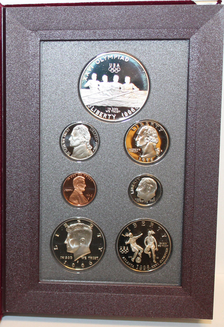 1996 Prestige Proof Set (OGP) 7 coins